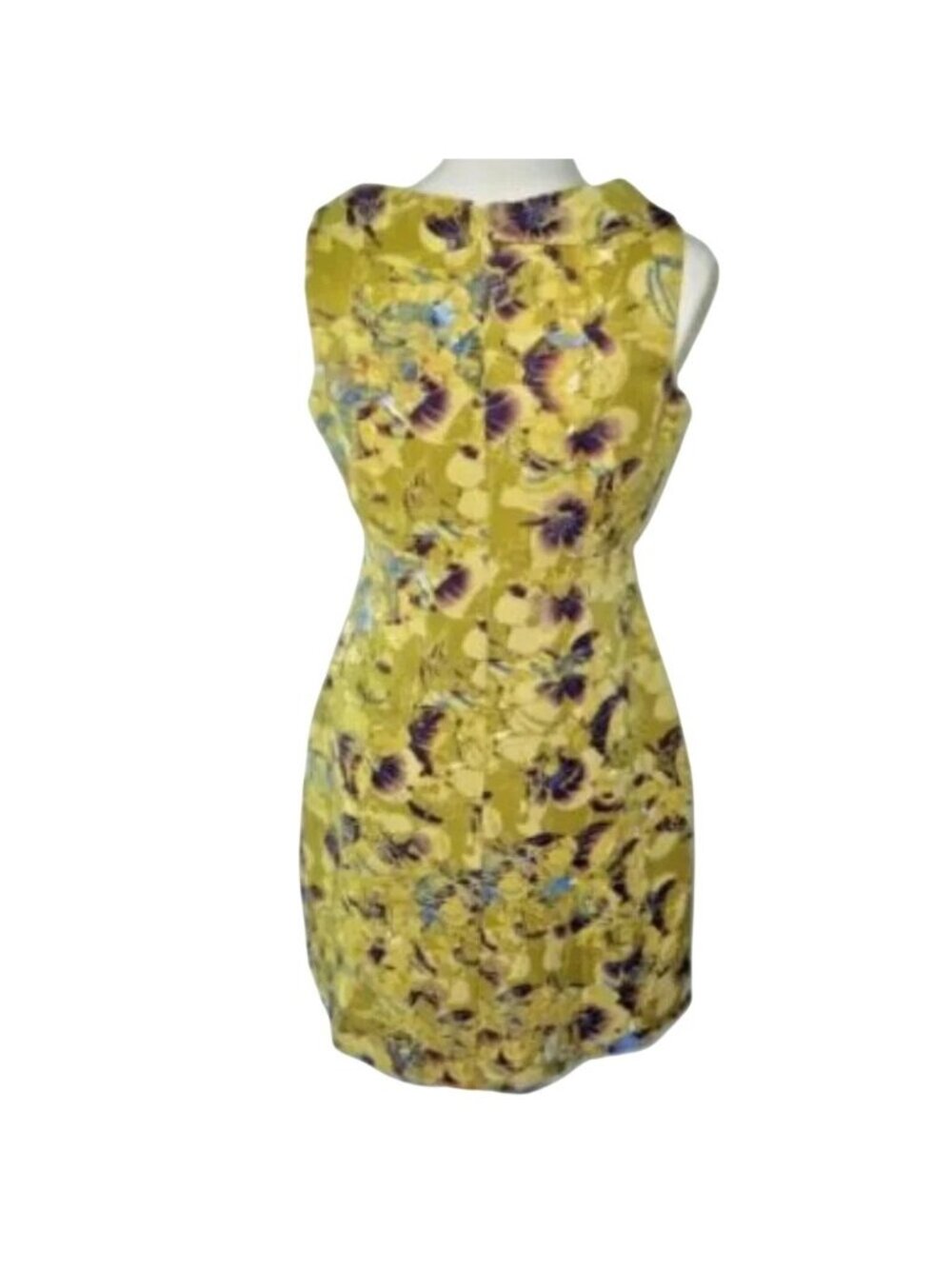 🆕 TAYLOR Bengaline Cotton Silk Floral Dress 6 - Picture 4 of 10